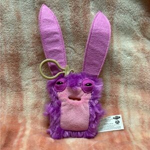 Fuggler Key Chain Pink Bunny 4”